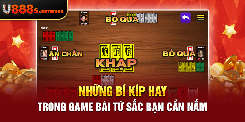 Những bí kíp hay trong game bài tứ sắc bạn cần nắm